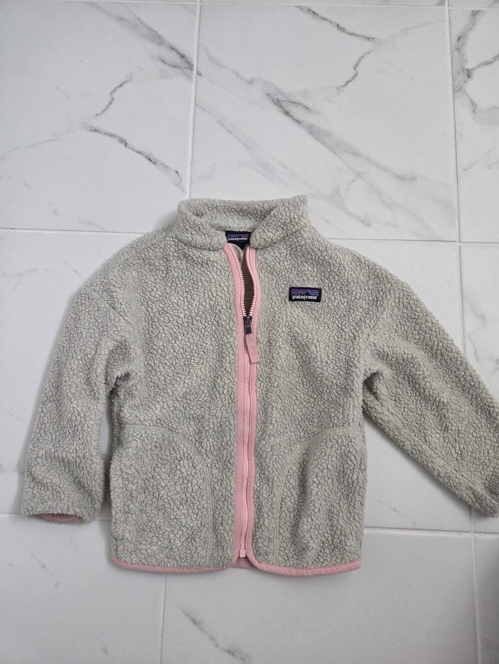 Patagonia Kids Sherpa Zip Up 3t